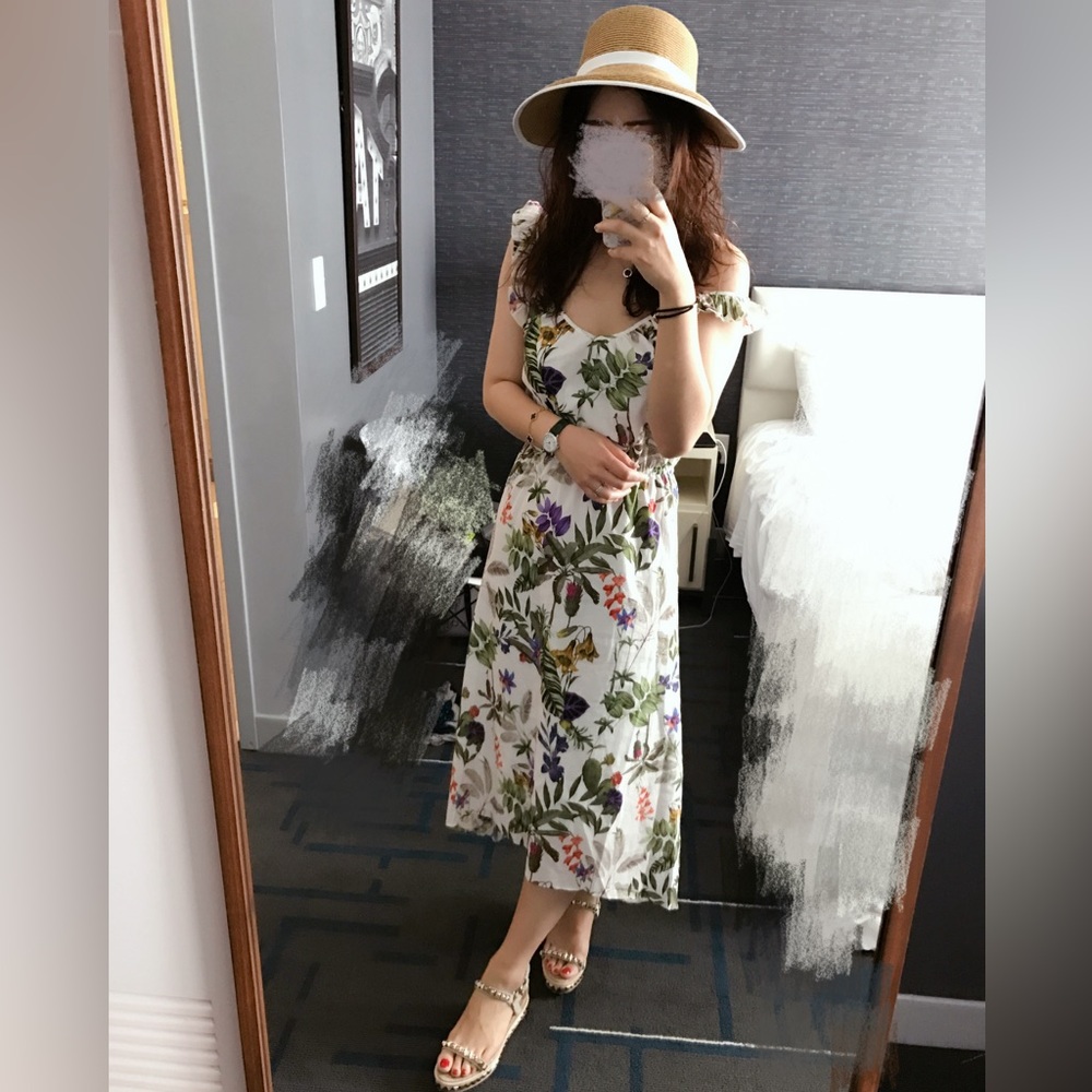 Ivanka Trump Floral Summer‎ Dress S